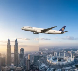 Mengapa pakej umrah 2026 Dengan Penerbangan Terus Lebih Mudah Untuk Jemaah Kali Pertama?